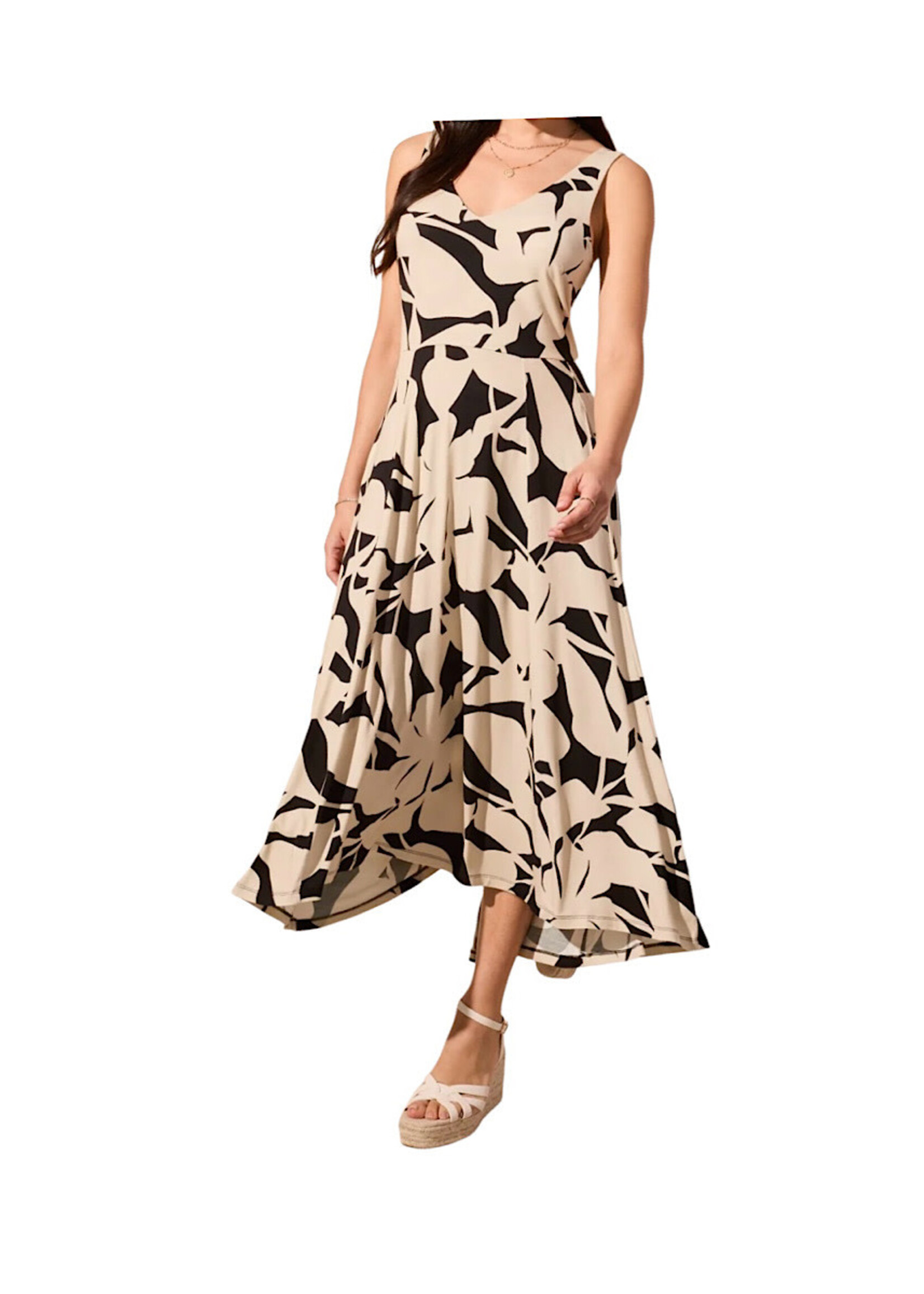 Tribal Sleeveless High Low Dress Medium