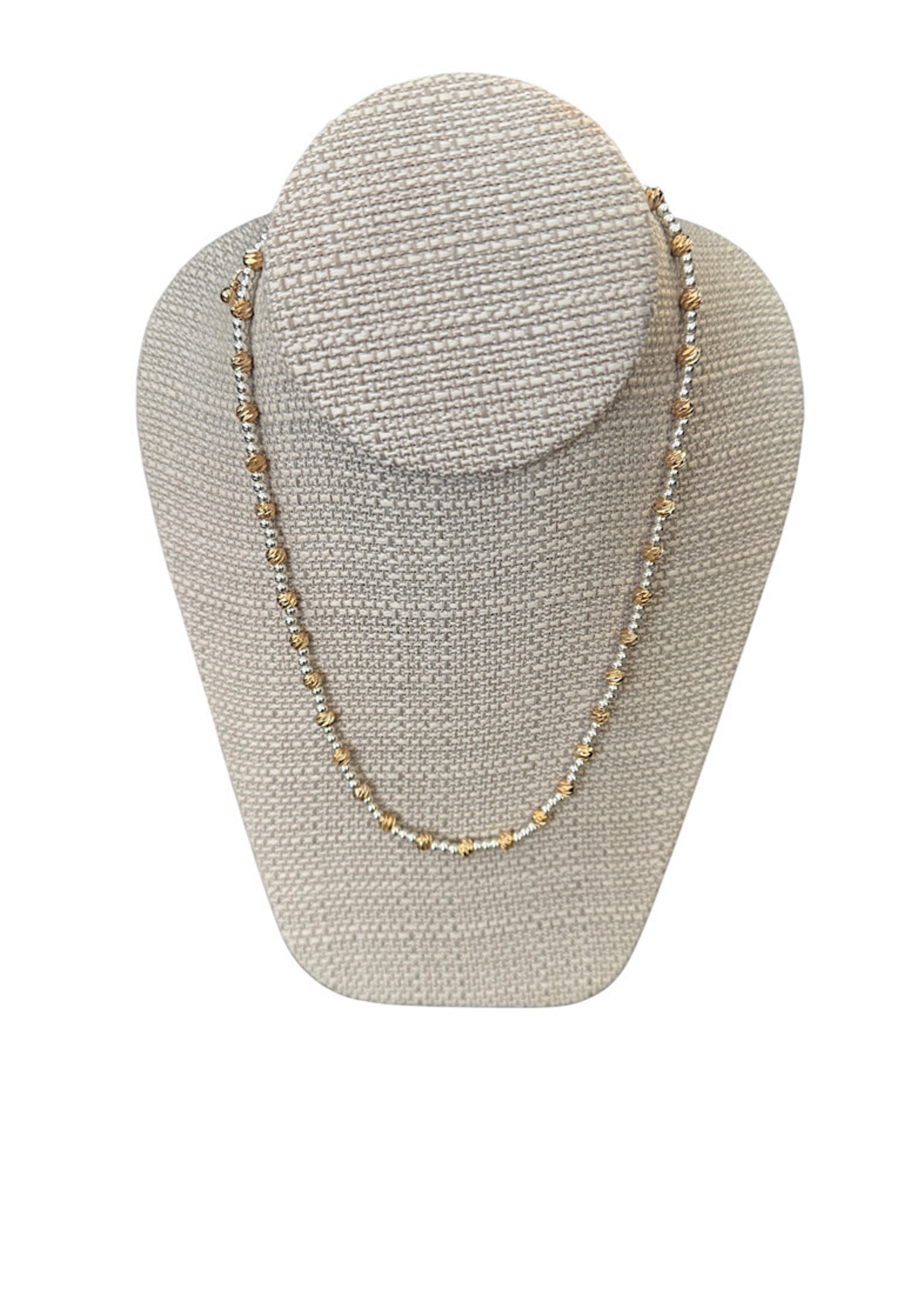 WTR/RES Cut Beaded Necklace
