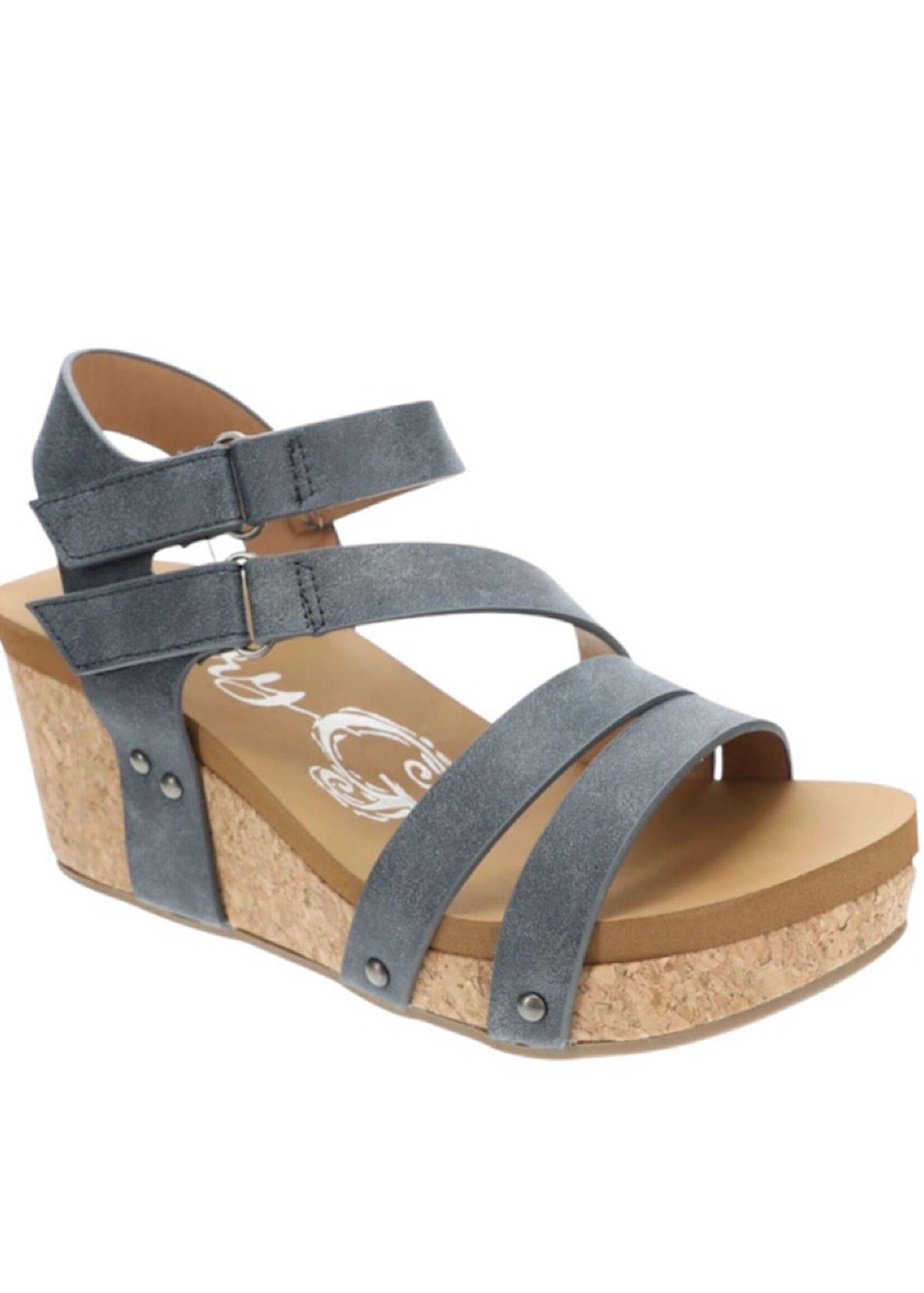 Very G Hariett Navy Wedge