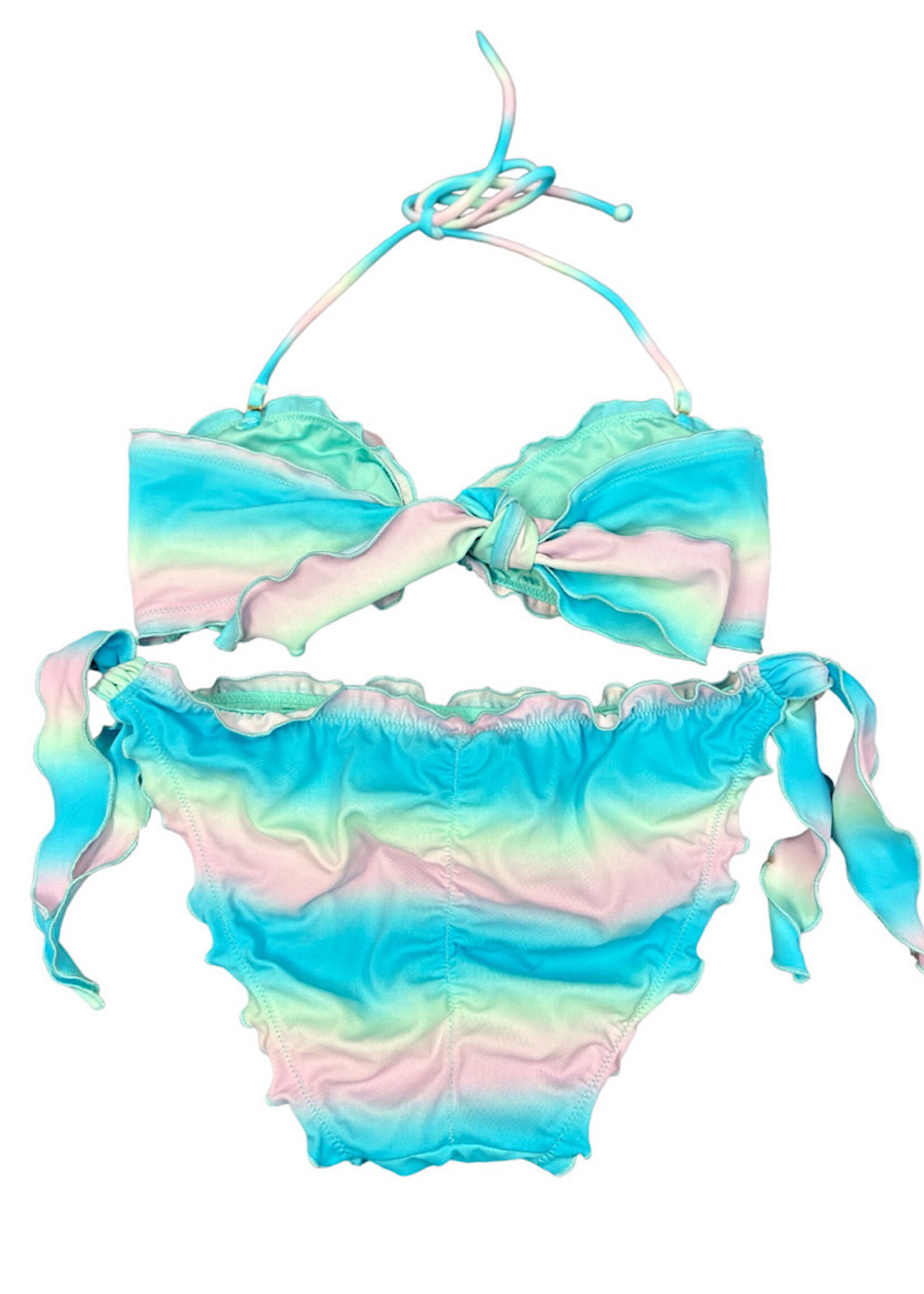 Victoria's Secret Tie Dye Two Piece Bikini Size M & L -RF