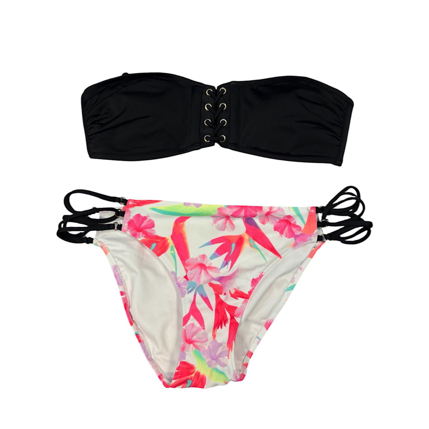 Victoria's Secret Two-Piece Strapless Bikini Set Size M -RF