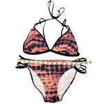 Victoria's Secret Multi Tortoise Shell Print Two Piece Bikini Size M-RF