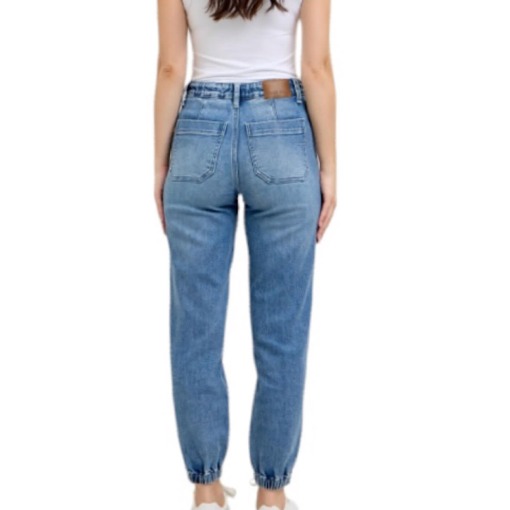 Judy Blue JB88948 High Waist Denim Jogger 15/32