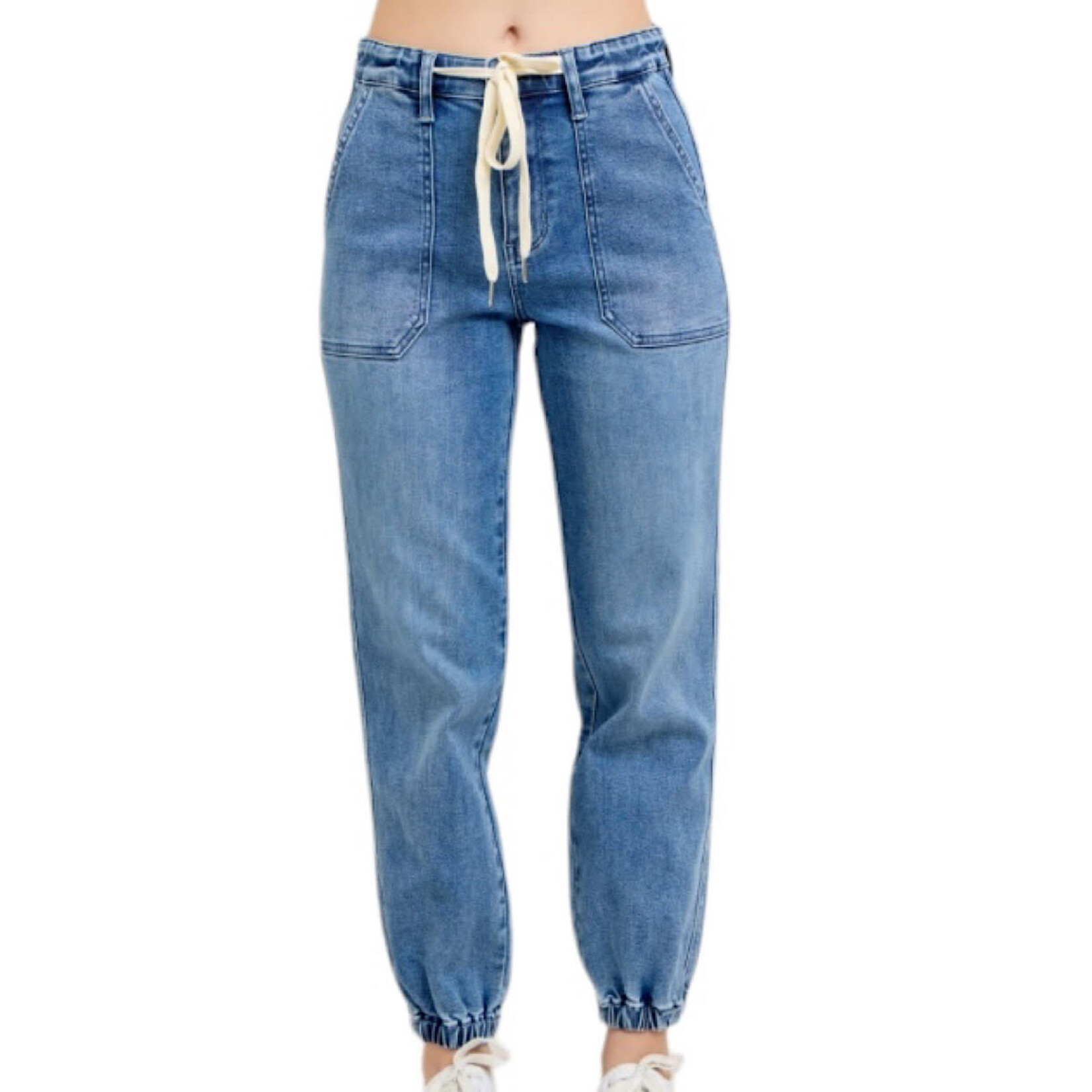 Judy Blue JB88948 High Waist Denim Jogger 15/32