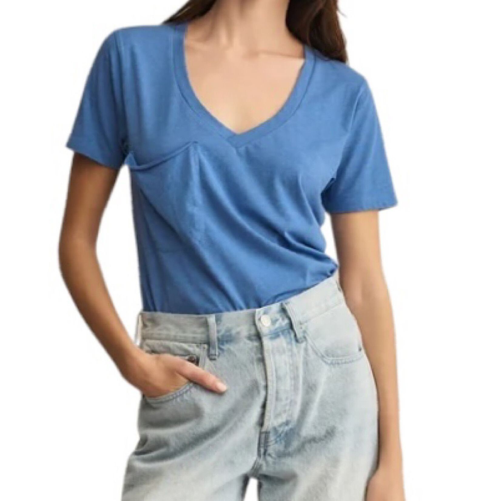 Z Supply Z Supply Pocket Tee Riviera Blue