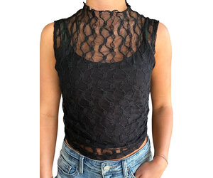 【meeko】yo BIOTOP lace sleeveless top meeko】yo BIOTOP lace sleeveless top meeko】yo BIOTOP lace