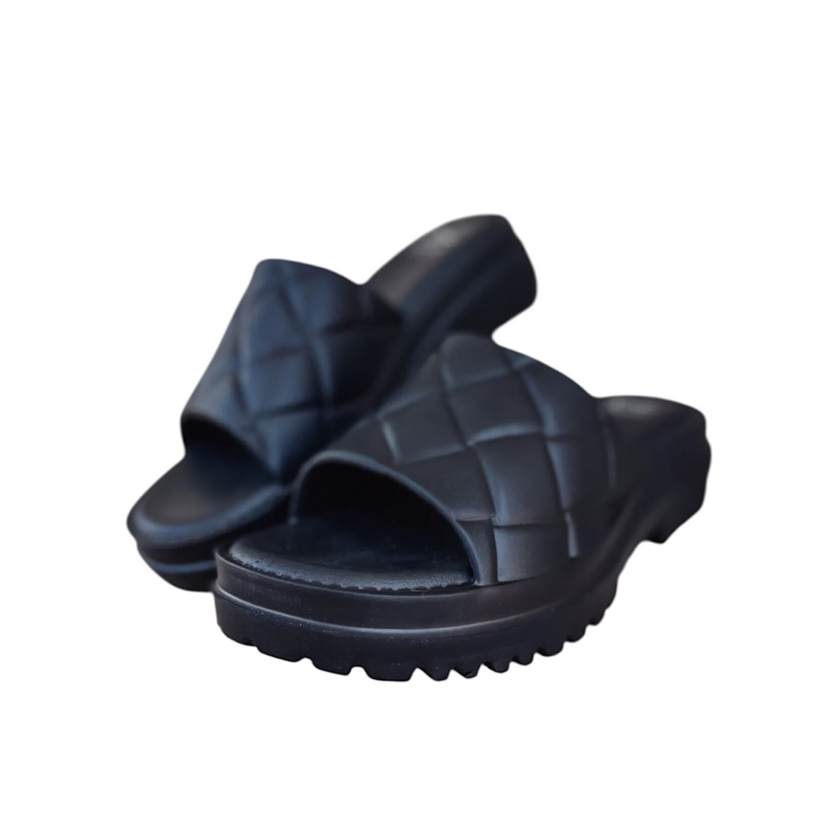 Dirty Laundry Black Lightning Eva Sandal