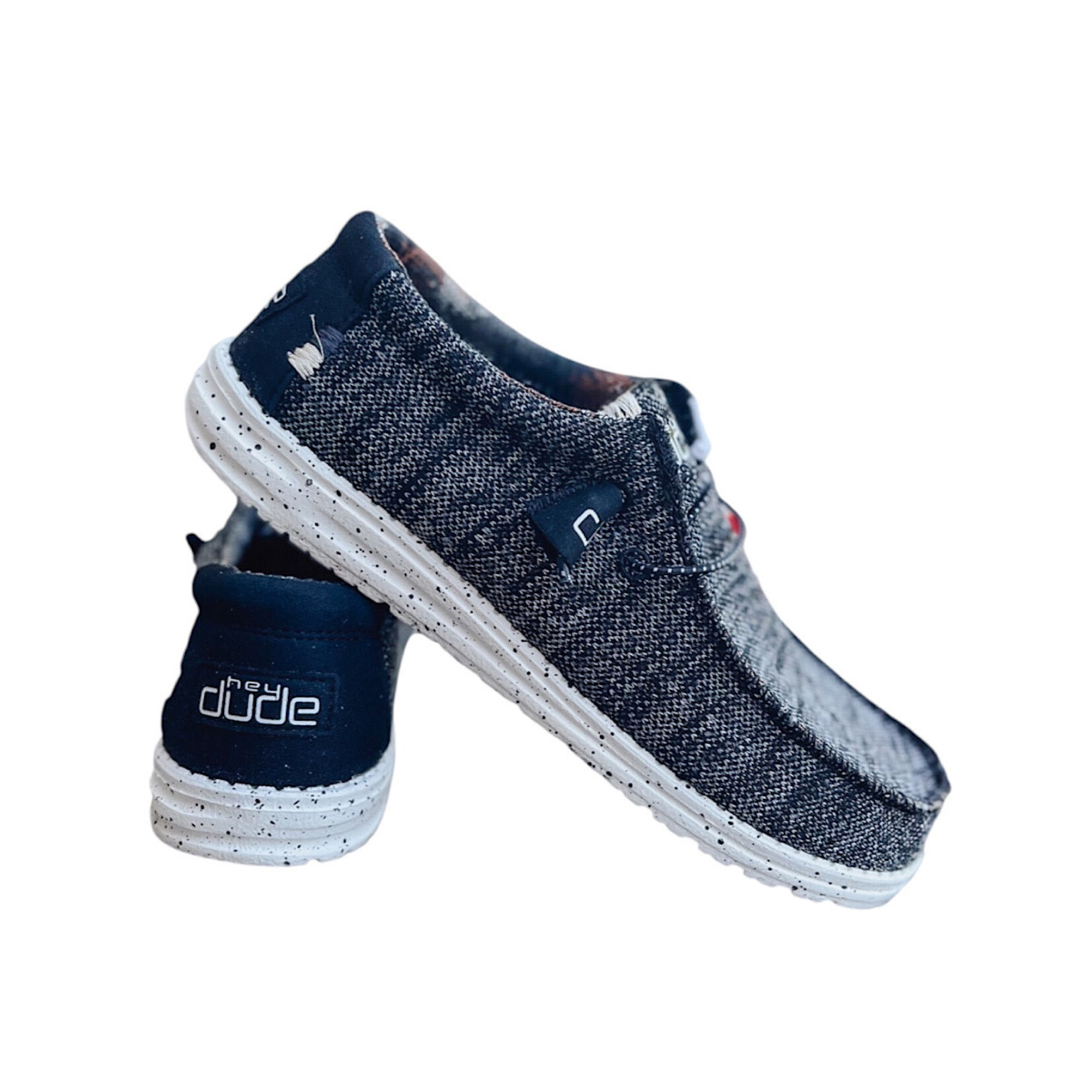 Hey Dude Hey Dude Wally Sox Black White Mens