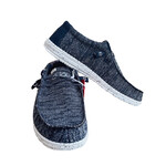 Hey Dude Hey Dude Wally Sox Black White Mens