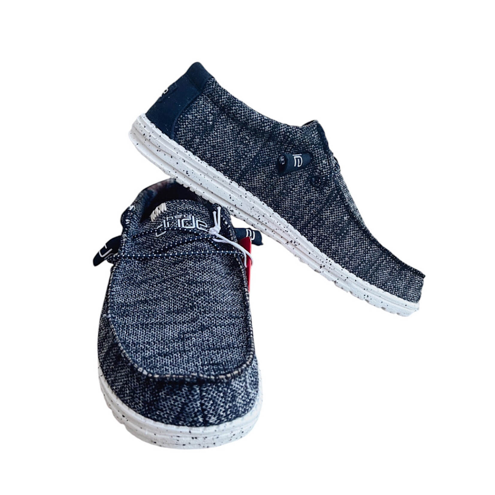 Hey Dude Hey Dude Wally Sox Black White Mens