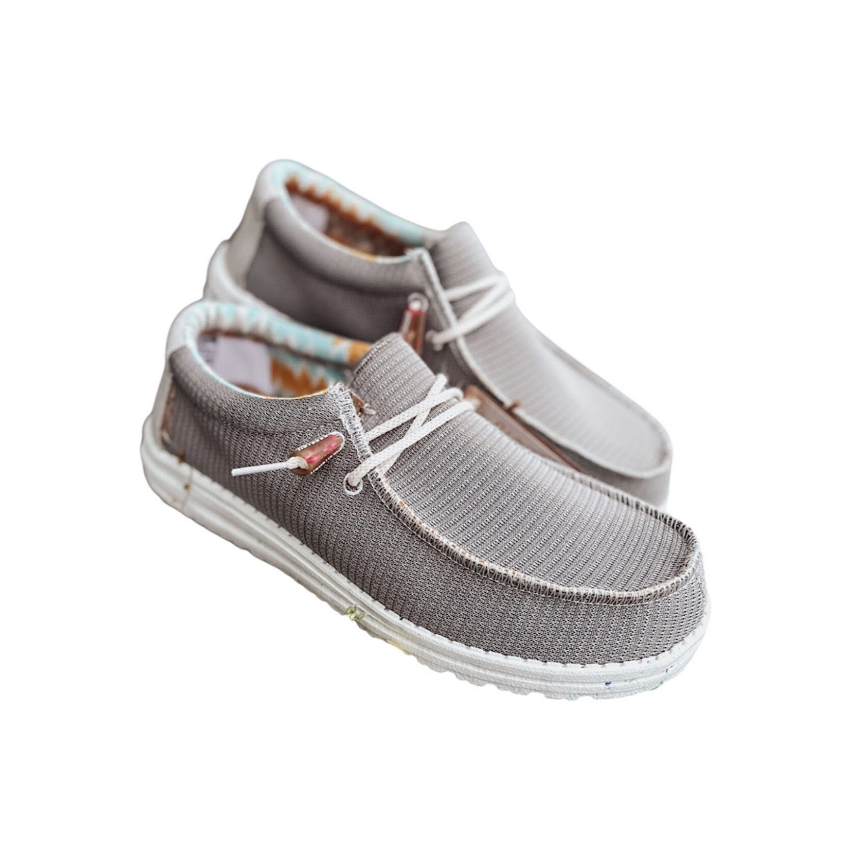 Hey Dude Hey Dude Wally Eco Sox Desert Brown Mens