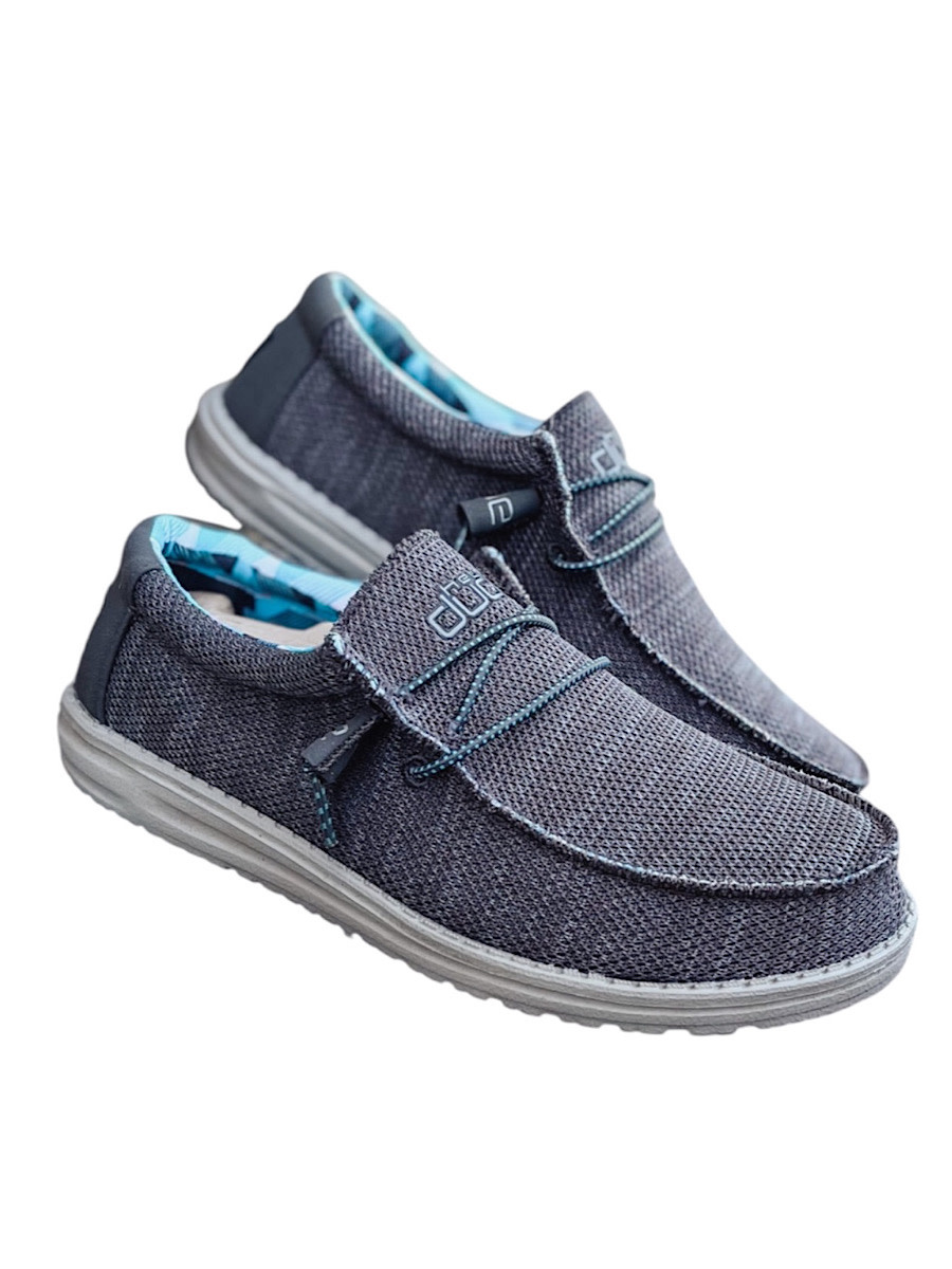 Hey Dude Men\'s Wally Eco Sox Shoe - Charcoal Screenshot2023-05-  main image 3