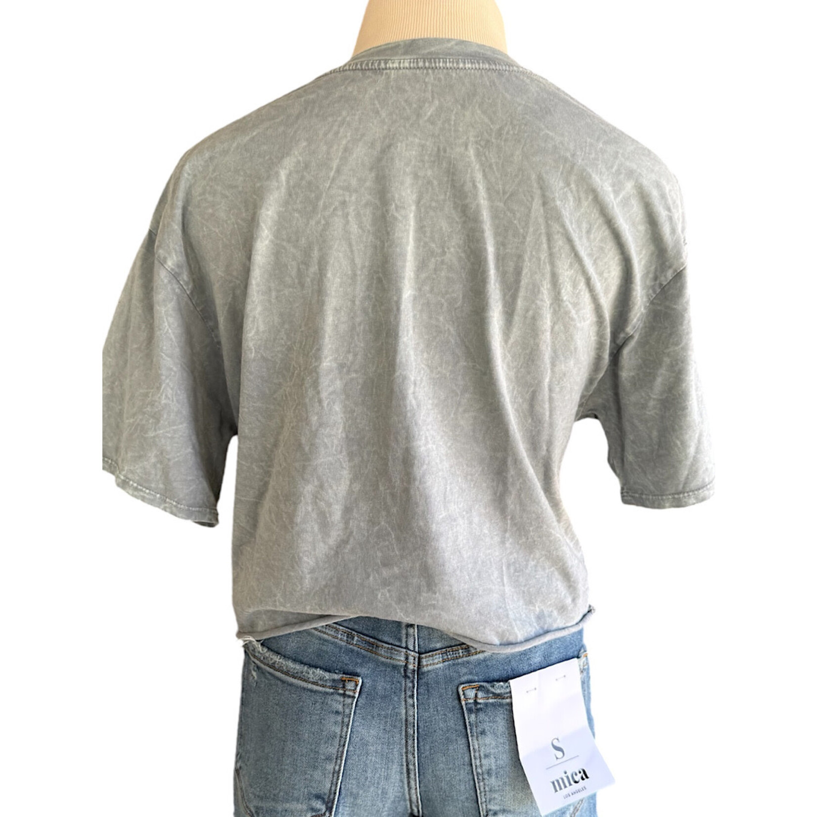 Organic Generation Kindness Matters Grey Graphic Tee Size Medium -RF