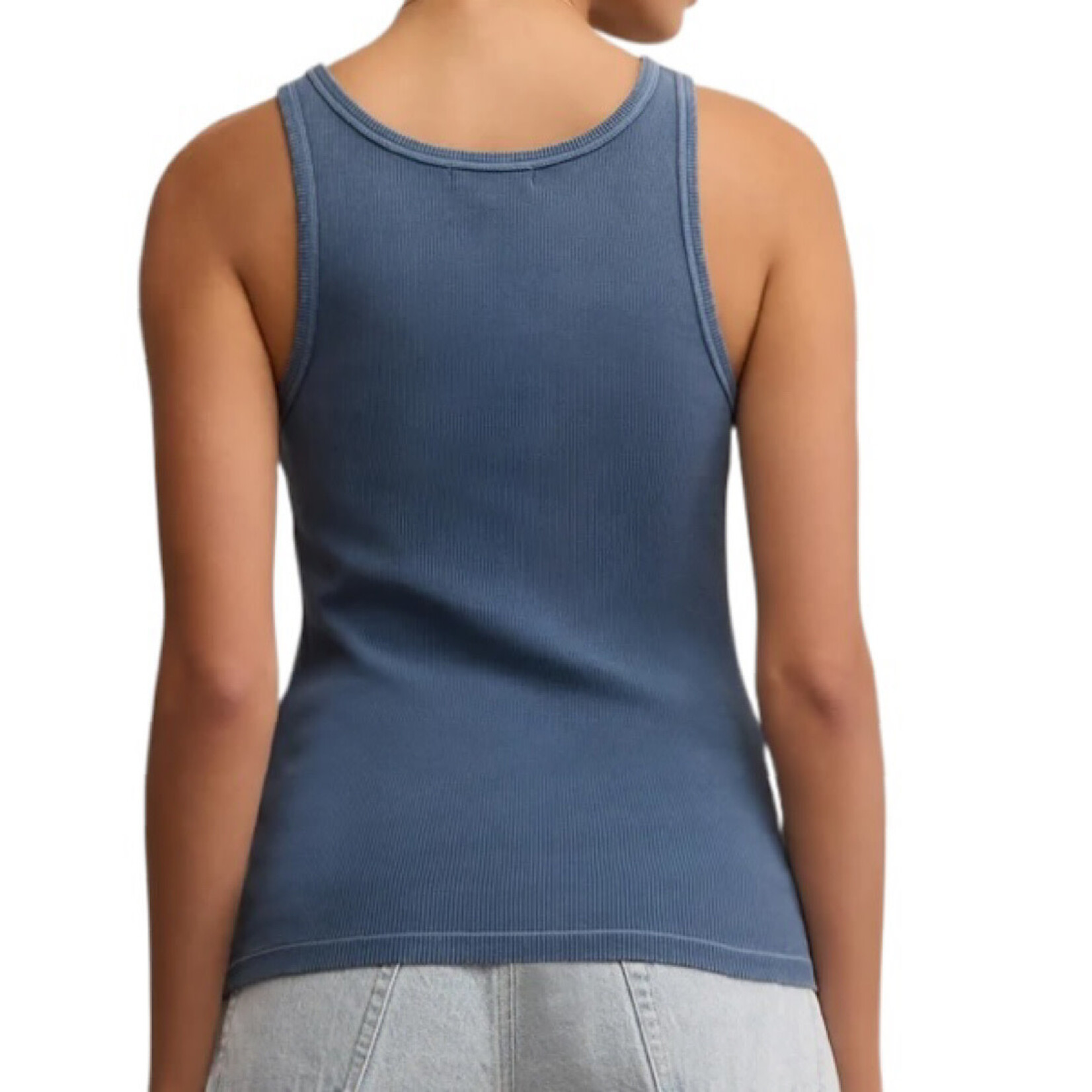 Z Supply Z Supply Classic Scoop Tank Vintage Indigo