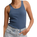 Z Supply Z Supply Classic Scoop Tank Vintage Indigo