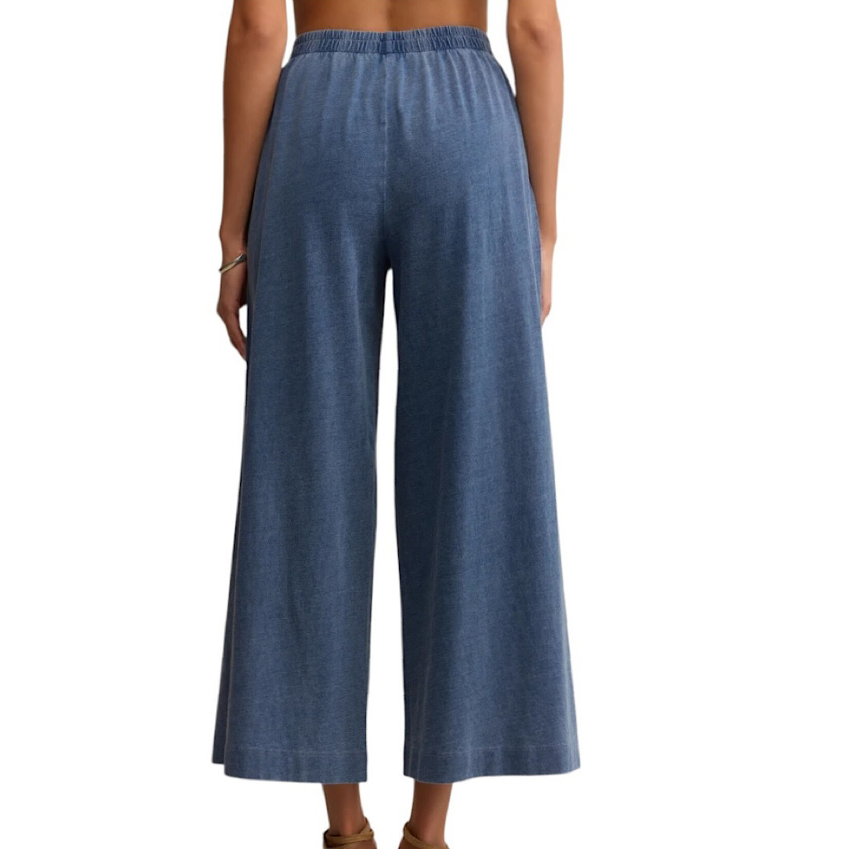 Z Supply Z Supply Scout Jersey Denim Pant Vintage Indigo