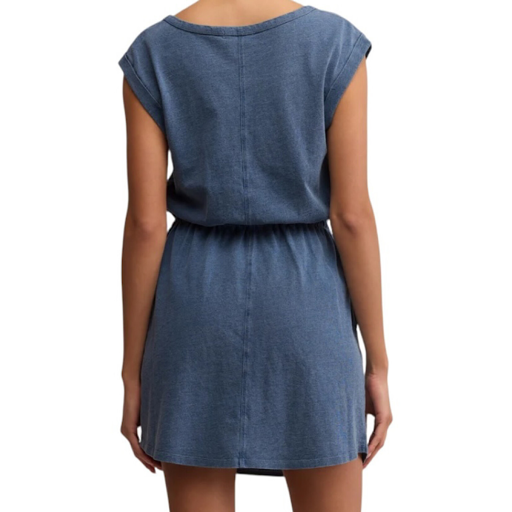 Z Supply Z Supply Dayshift Denim Mini Dress Vintage Indigo