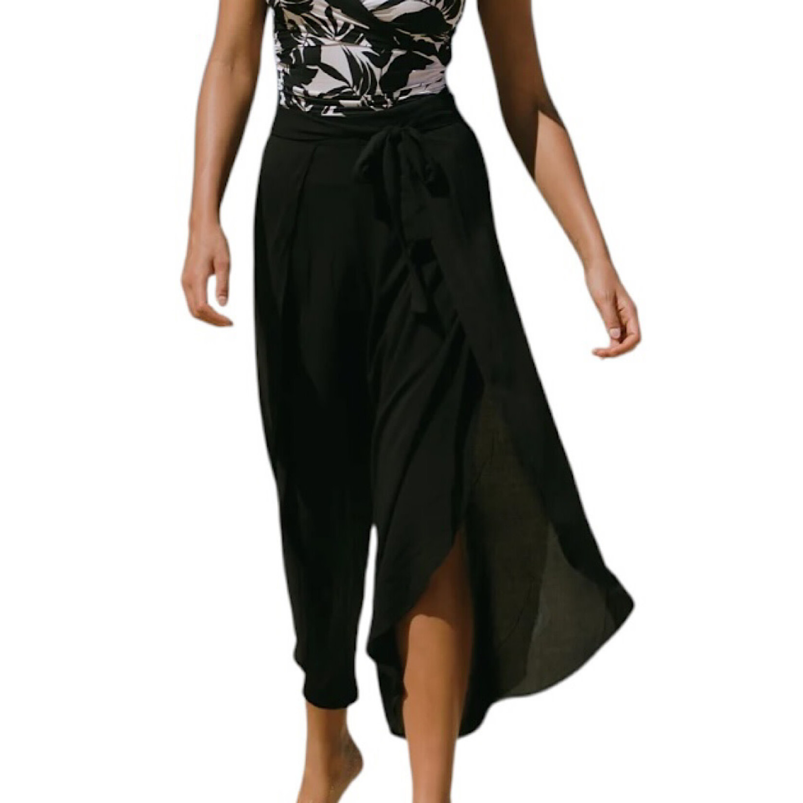 Tribal Pull On Cover Up Pants Small