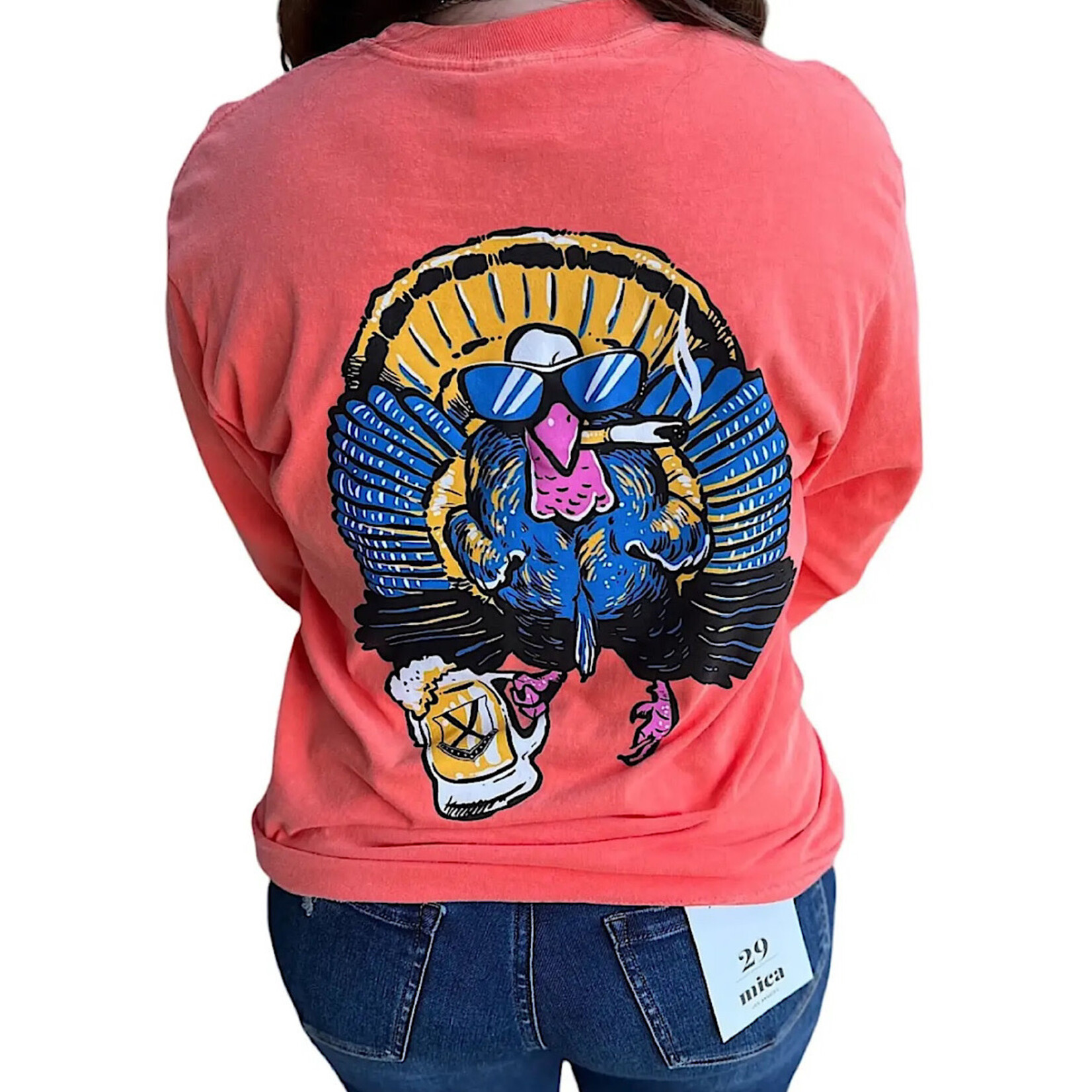 Old Row Turkey L/S Pocket Tee