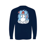 Old Row Party Snowman LS Pocket