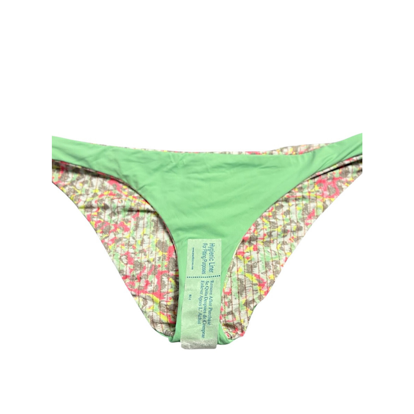 BECCA Reversible Multi Color Bikini Bottoms NWT Size Large-RF