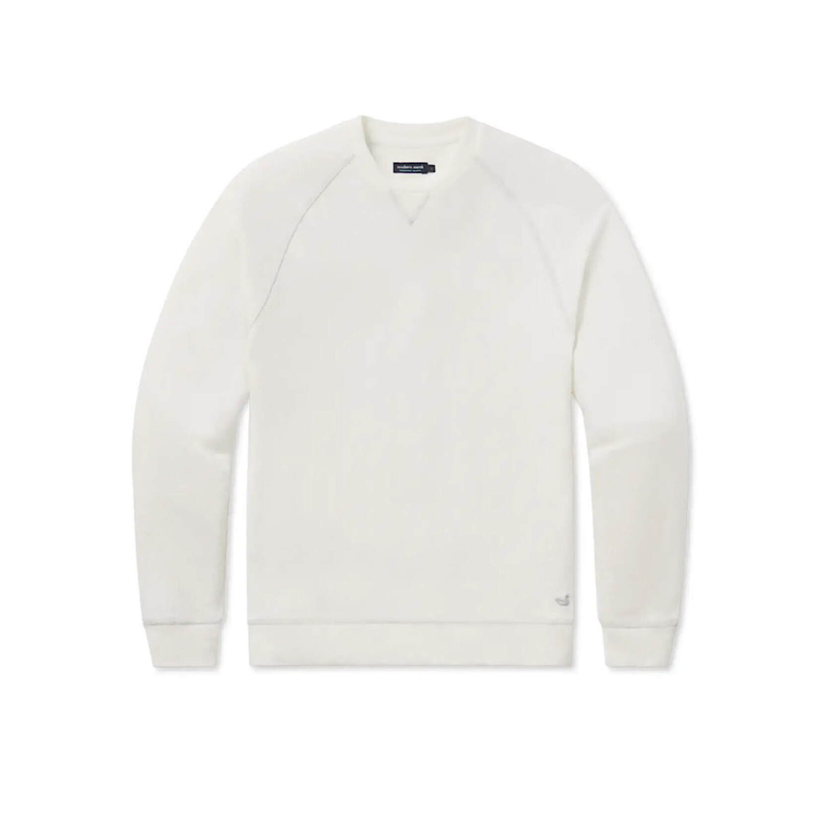 Southern Marsh Brunswick Knit Sweater White