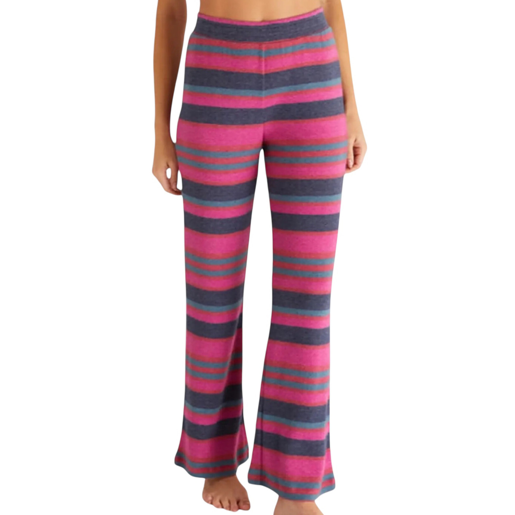 Z supply Lounging Around Stripe Pant Midnight Blue