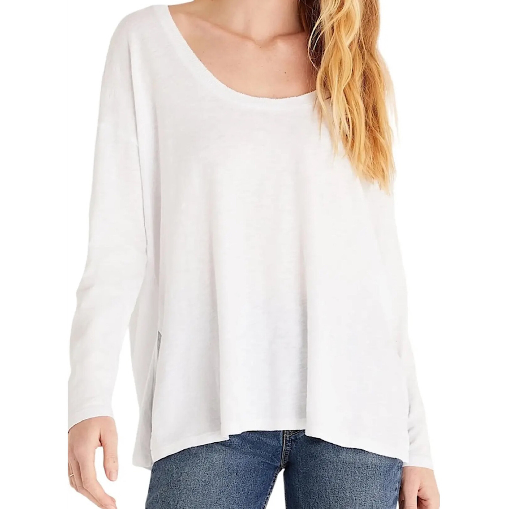 Z Supply Z Supply Farren Slub L/S Tee White