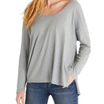 Z Supply Z Supply Farren Slub  L/S Tee Morning Fog