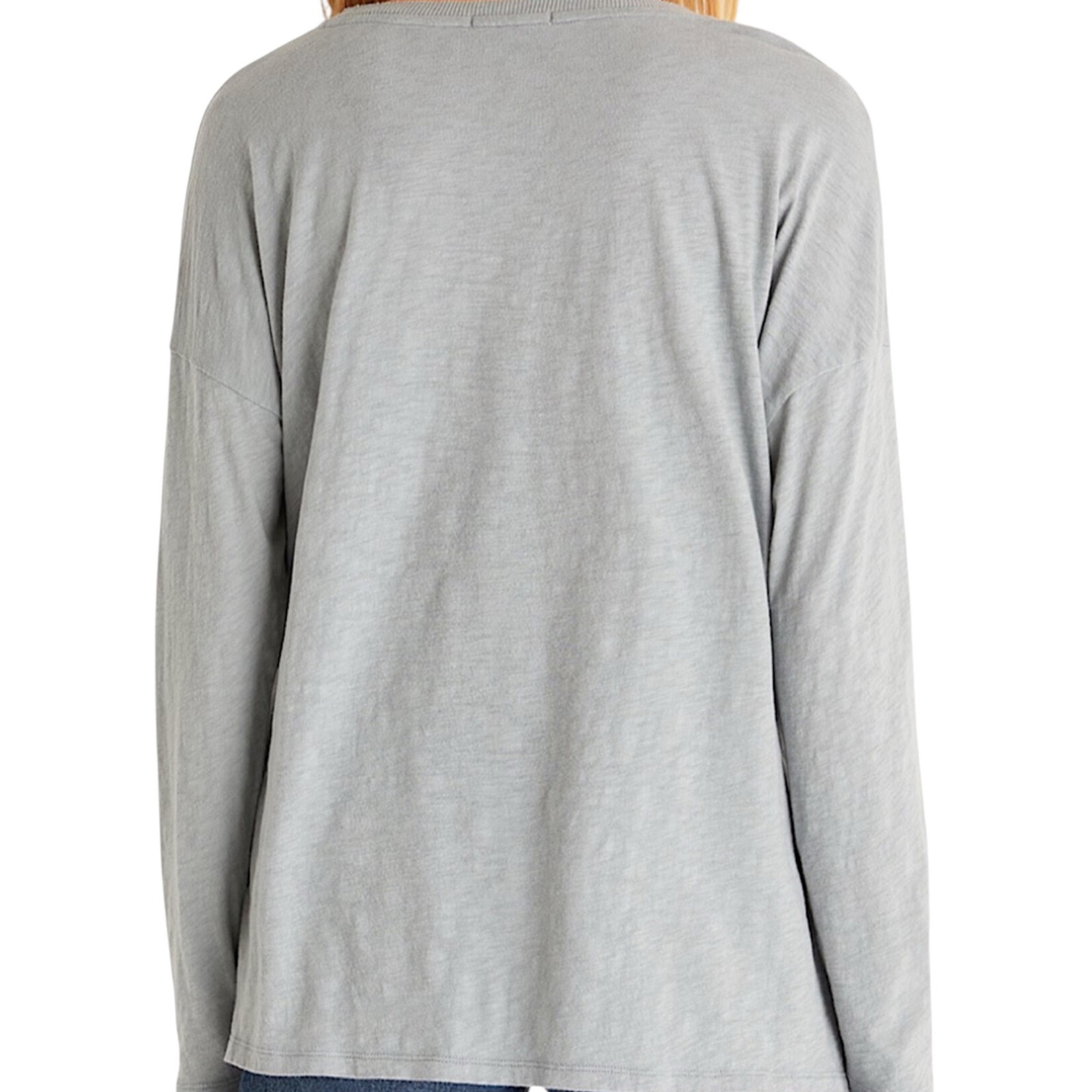 Z Supply Z Supply Farren Slub  L/S Tee Morning Fog