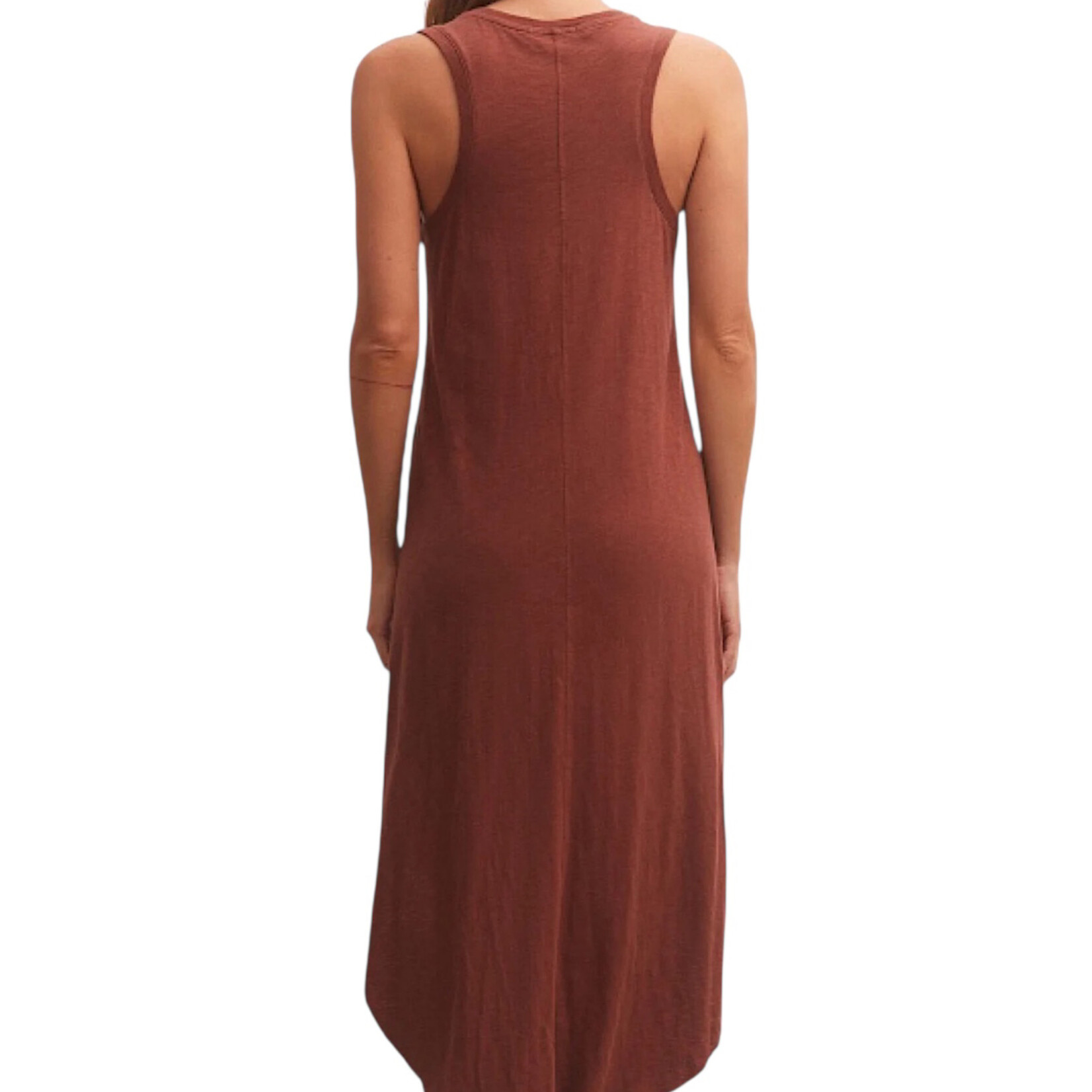 Z Supply Z Supply The Reverie Slub Dress Dark Rosewood