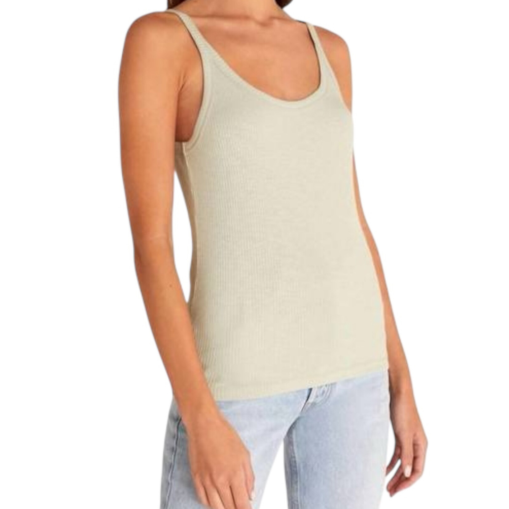 Z Supply Z Supply Casa Rib Tank Glacial Green