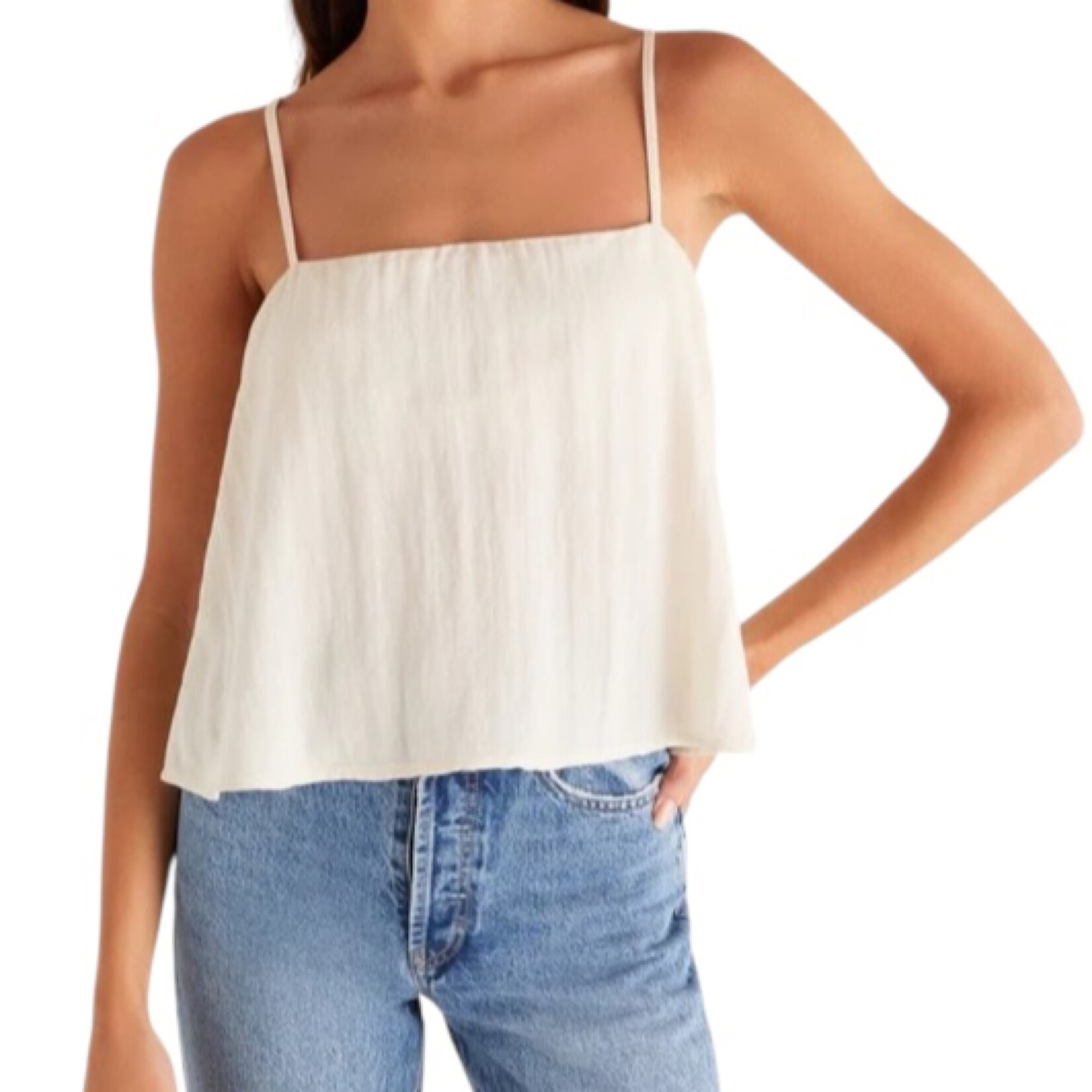 Z Supply Z Supply Annie Tank Adobe White