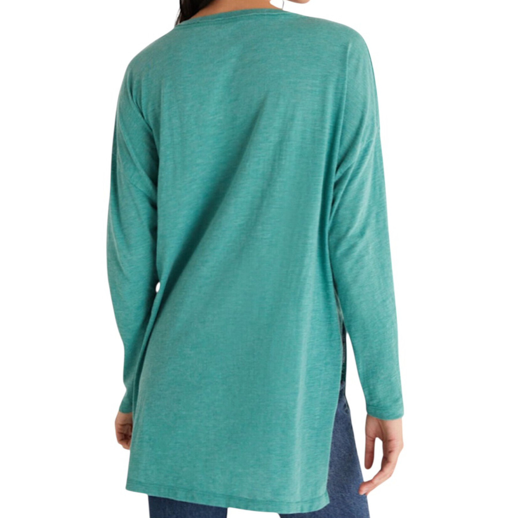 Z supply Super Chill LS Tee Amazon Green