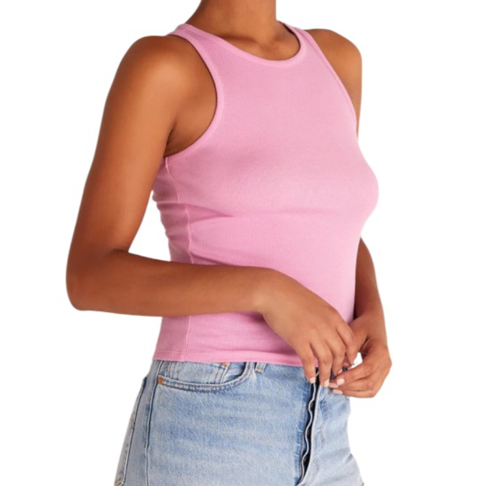 Z Supply Z Supply Janice High Neck Tank Orchid Pink