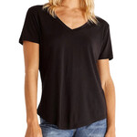 Z Supply Z Supply Kasey Modal V-Neck Tee Black