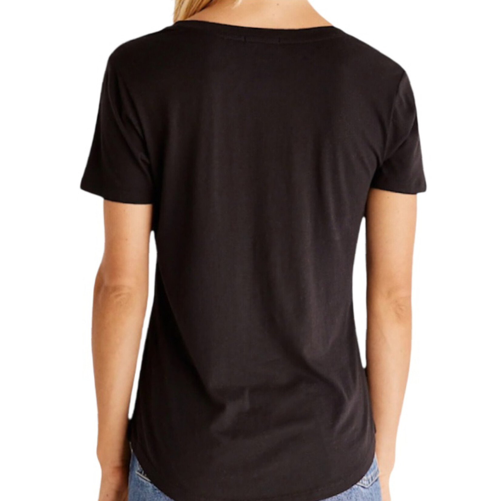 Z Supply Z Supply Kasey Modal V-Neck Tee Black