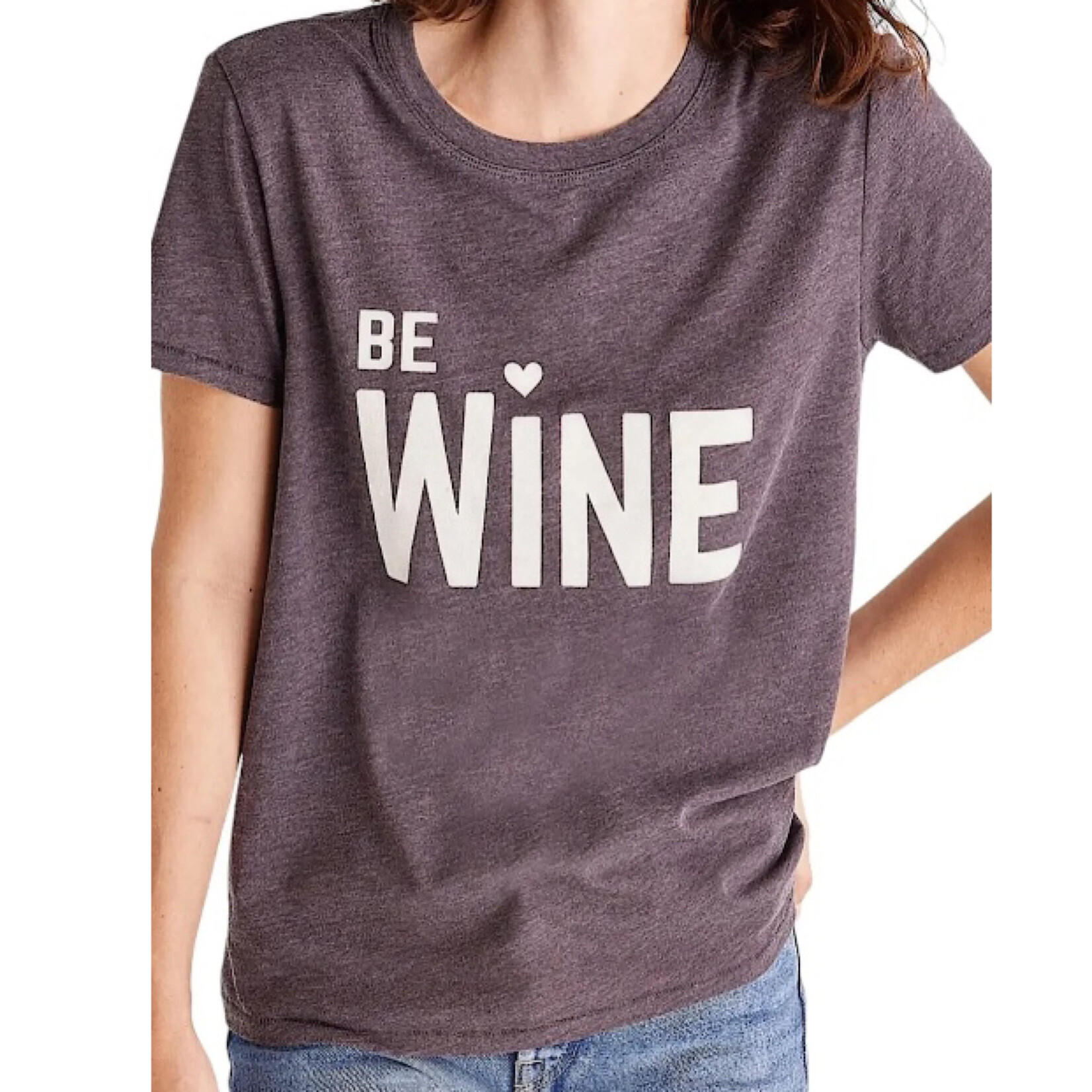 Z Supply Z Supply Easy Be Wine Tee Shadow
