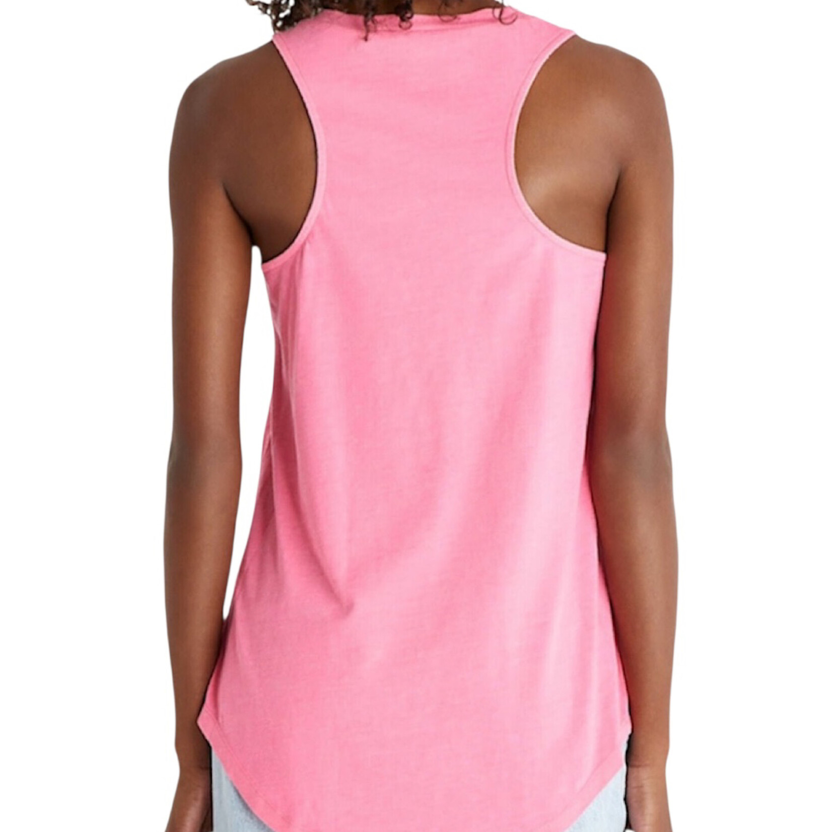 Z Supply Z Supply Pocket Racer Tank Flamingo