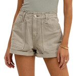 Z Supply Z Supply Odin Denim Short Pale Jade