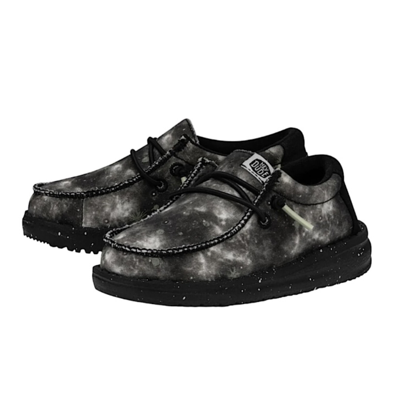 Hey Dude Hey Dude Wally Youth/Kids Galaxy Black Multi/Glow