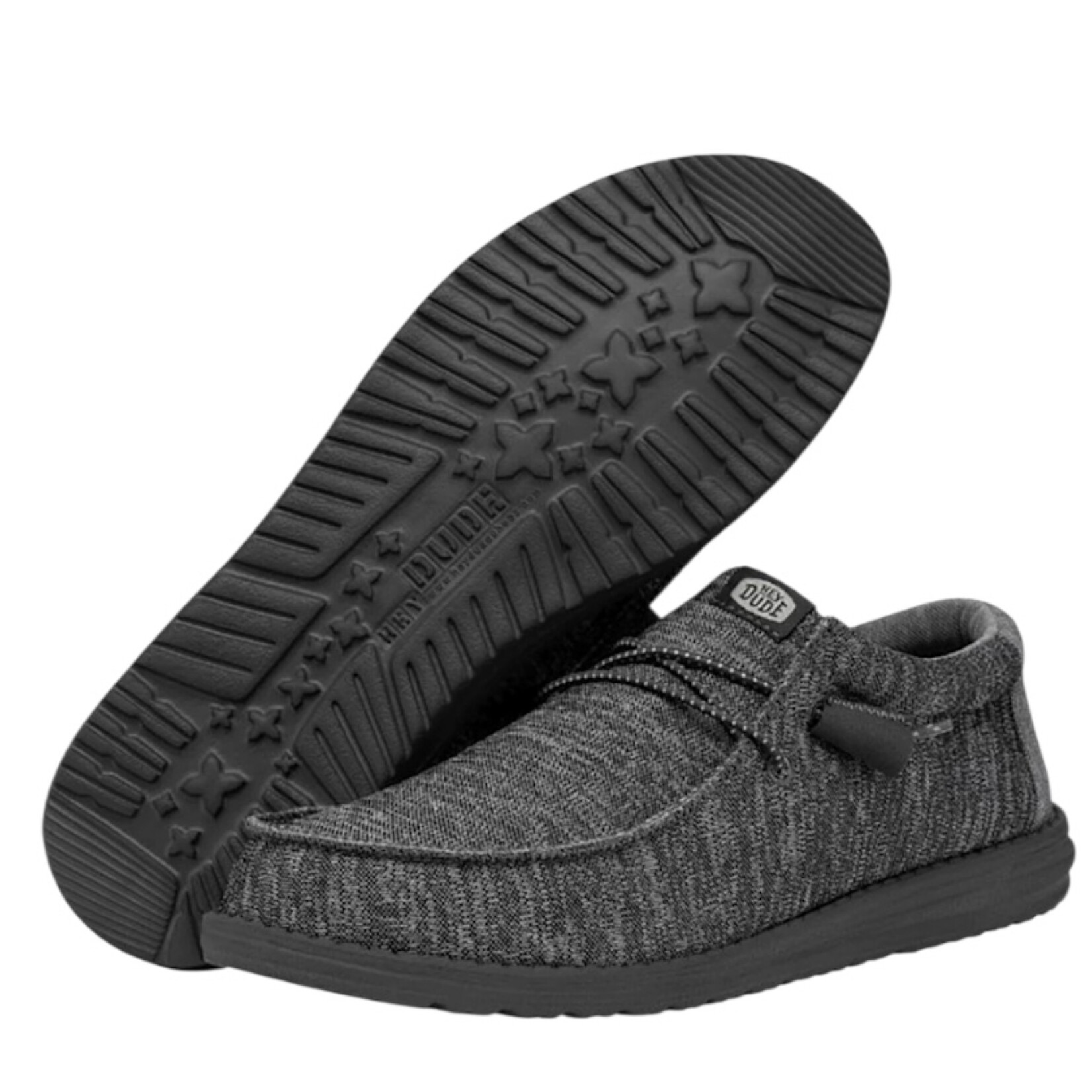 Hey Dude Hey Dude Wally Sport Knit Charcoal