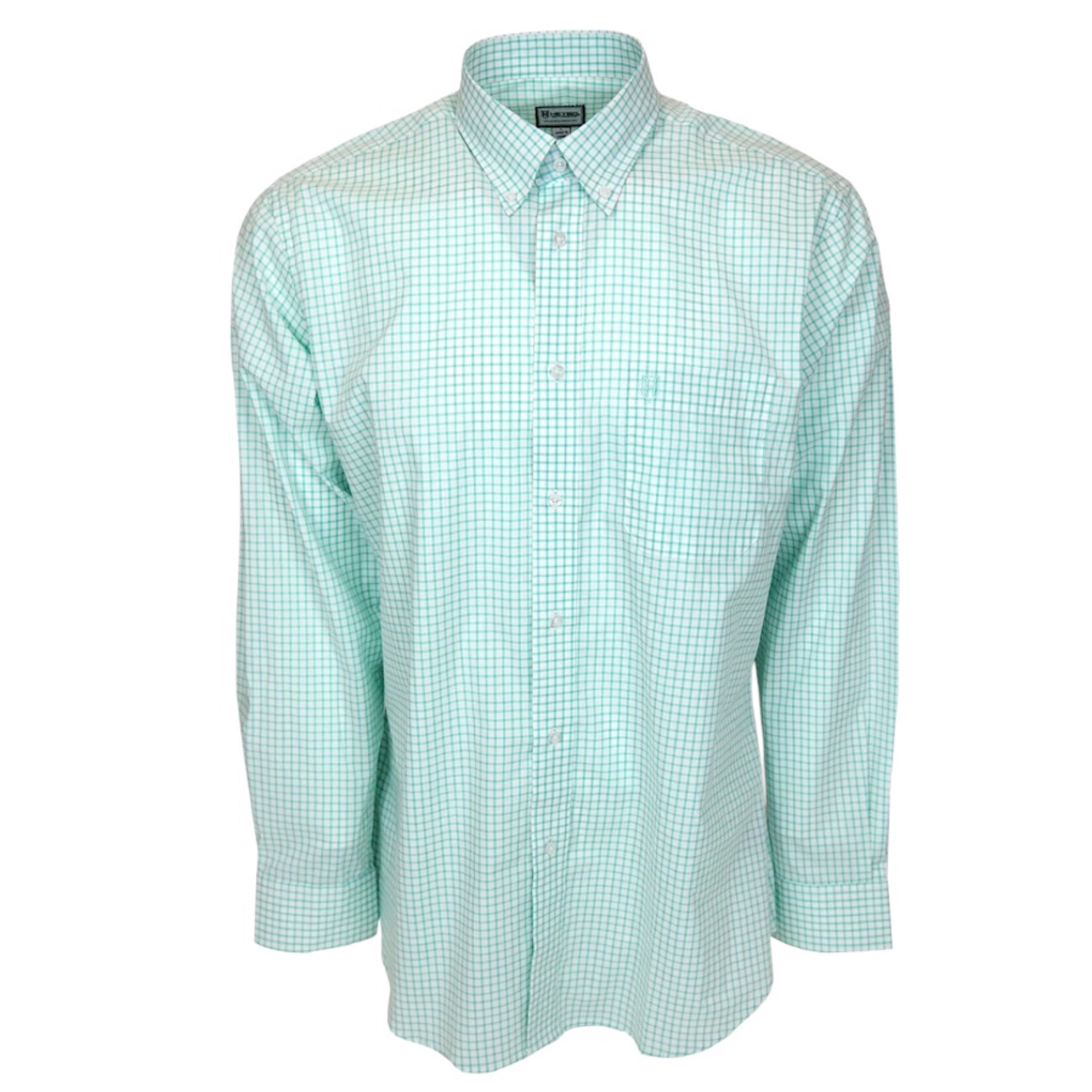 HB Pamlico Mini Check Button Down Top
