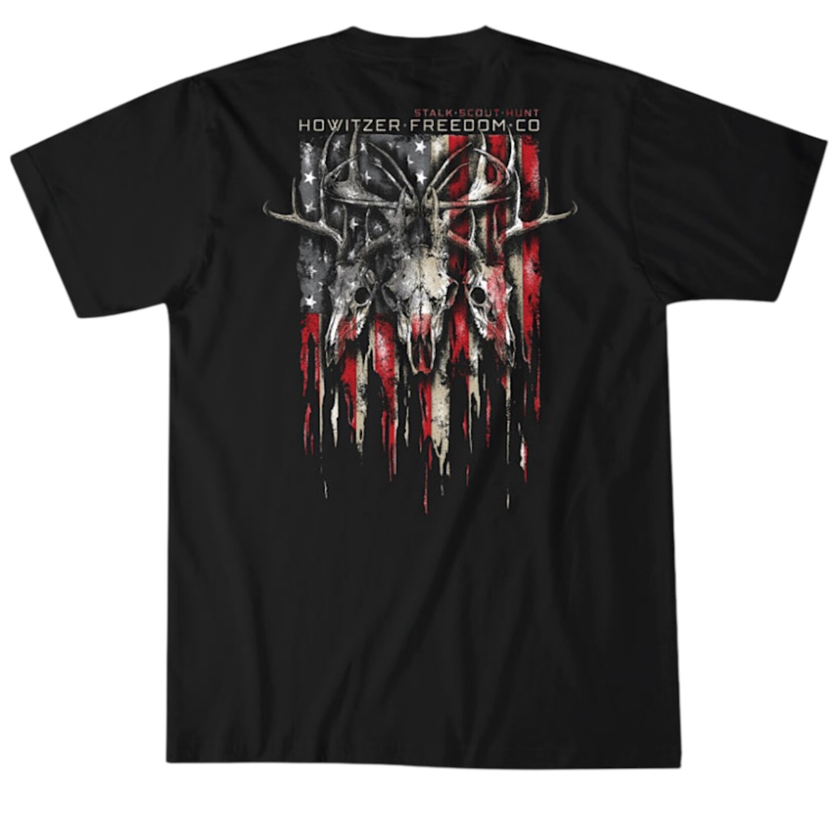 Howitzer Patriot Hunt S/S Tee- Black