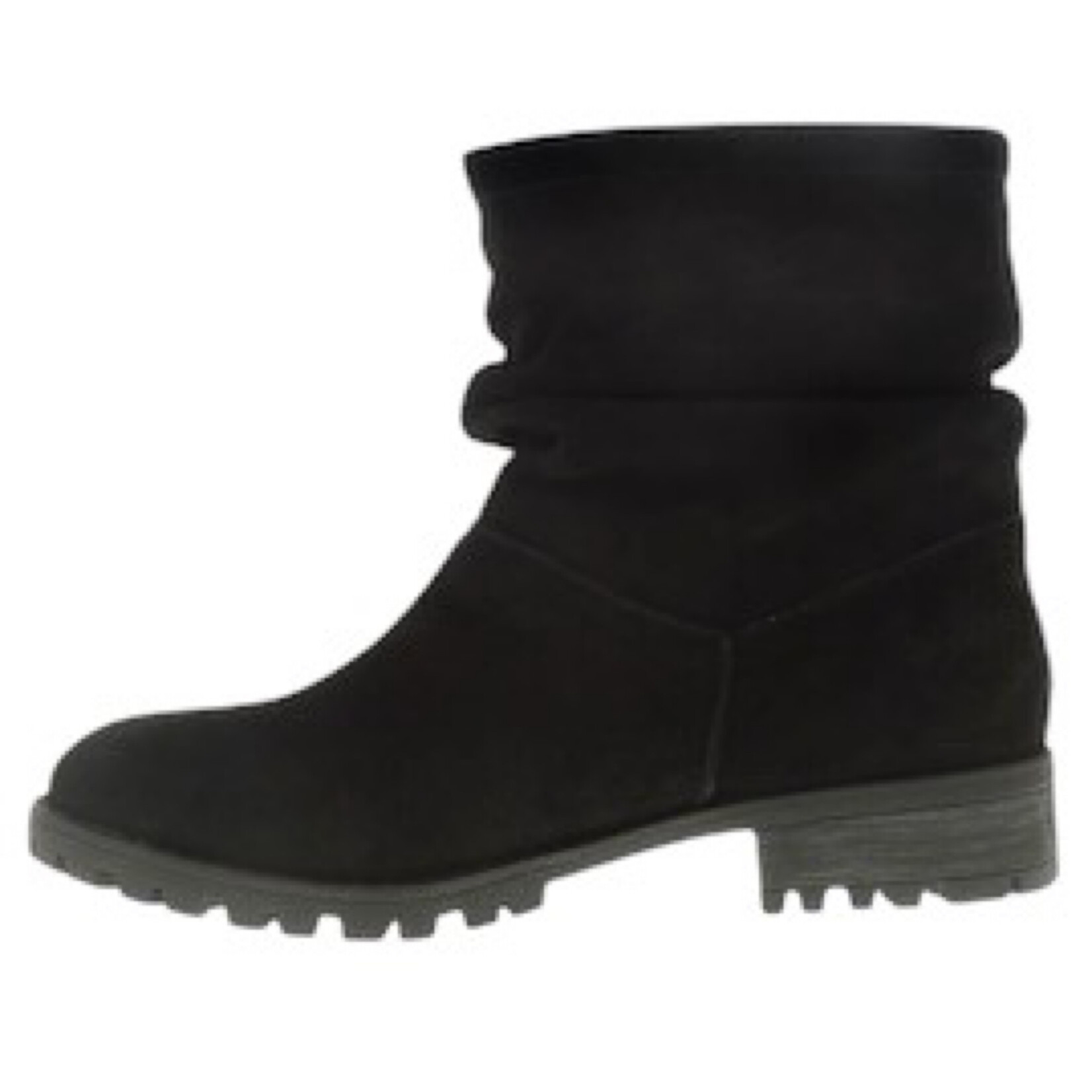 Chinese Laundry Black Burnished Bootie