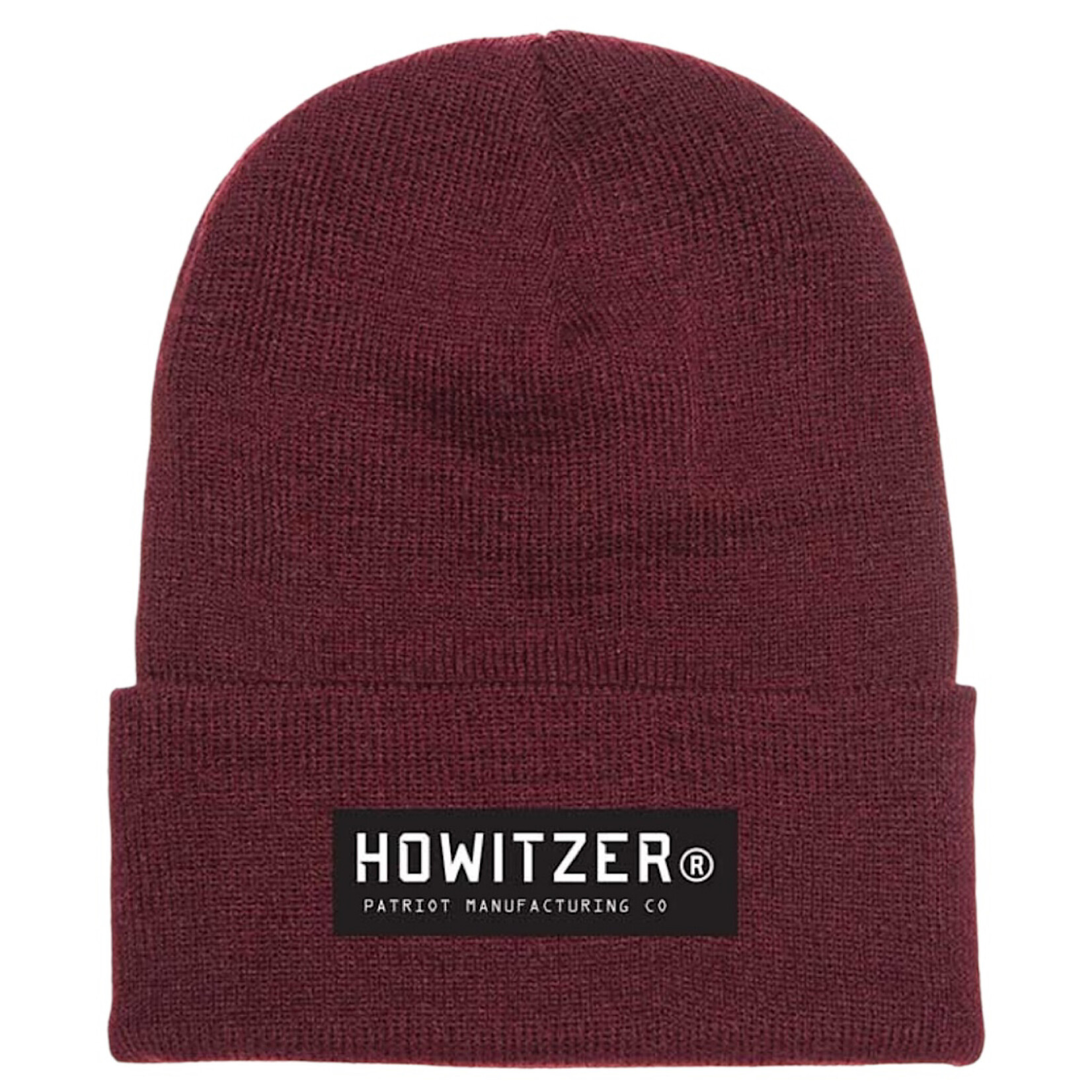 Howitzer Bar Beanie - Burgundy