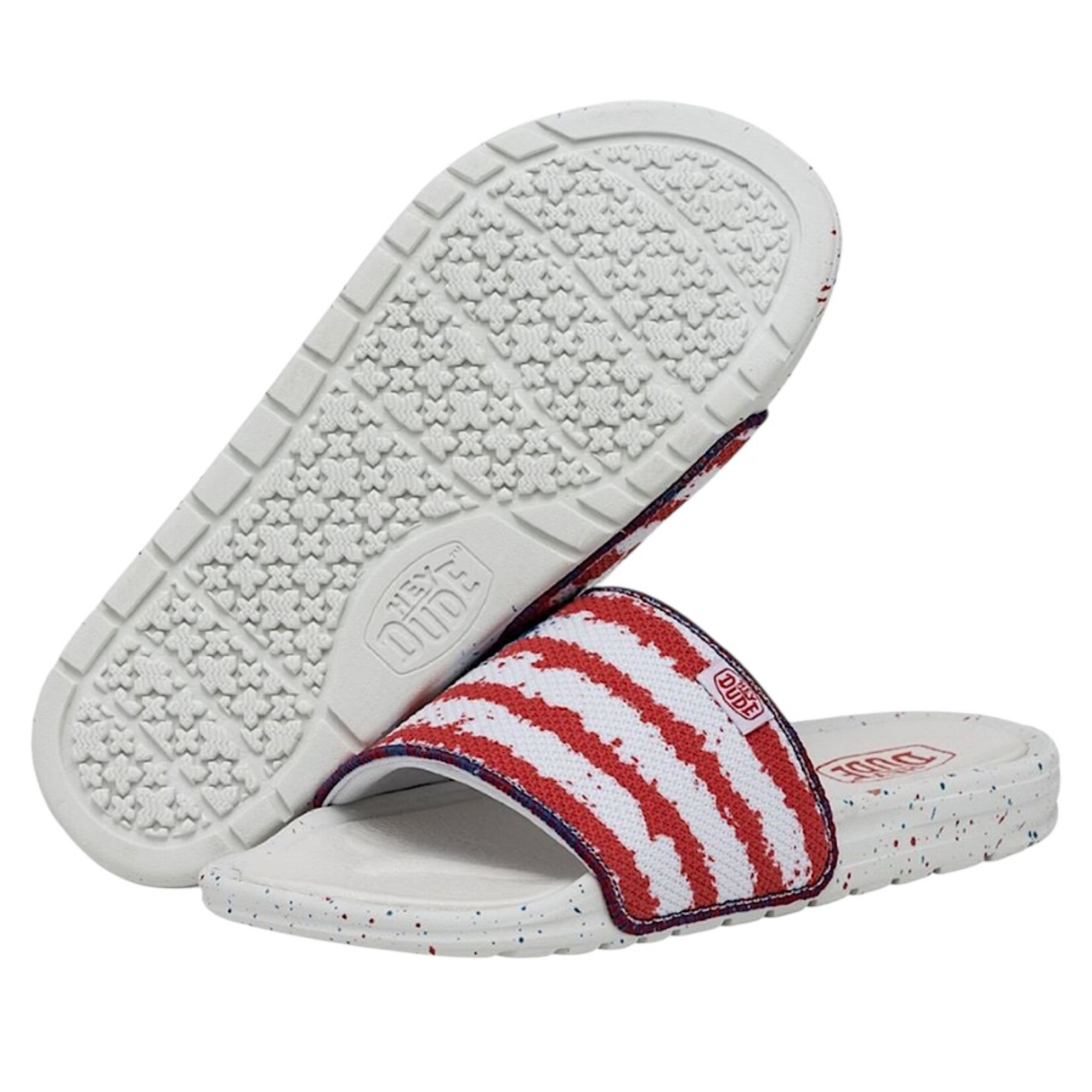 Hey Dude Hey Dude Wendy Chandler Knit Flag Slides