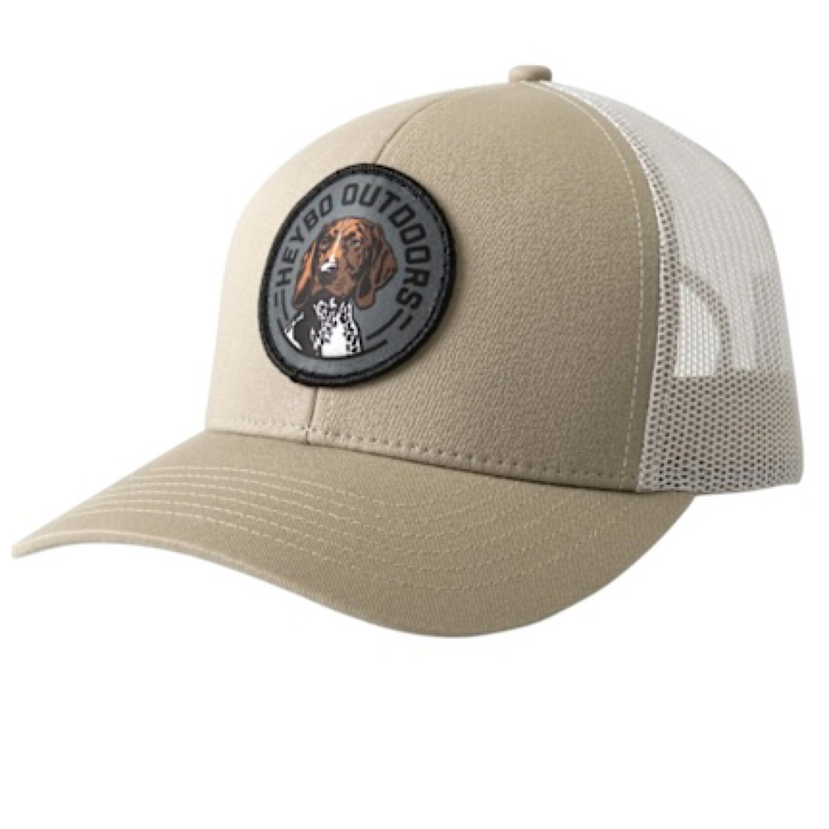 Heybo GSP Patch Meshback Trucker Khaki/White-OS