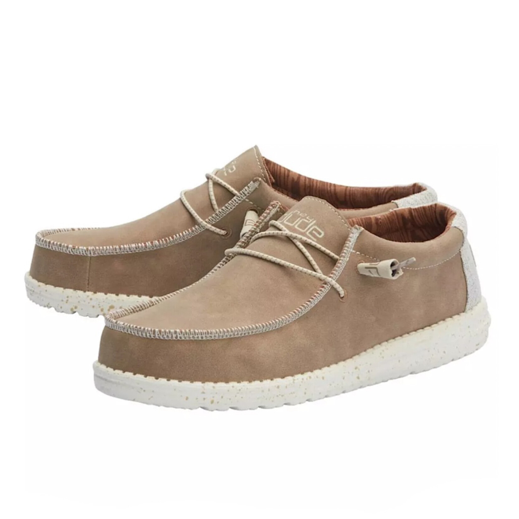 Hey Dude Hey Dude Wally Recycled Leather Travertine Mens
