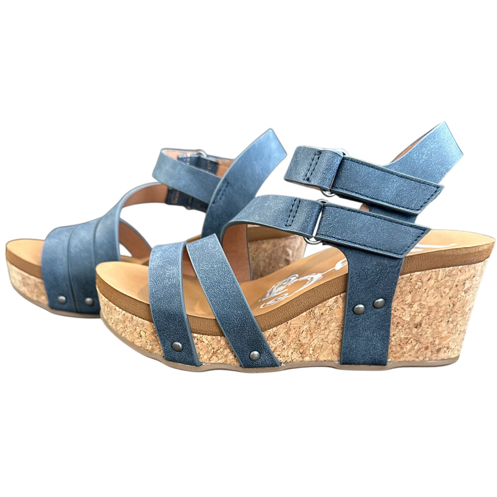 Very G Hariett Navy Wedge